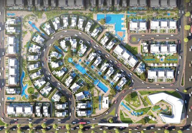The 8 Compound in Sheikh Zayed City master plan